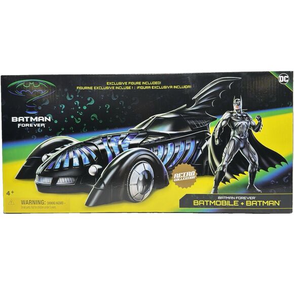 Retro Collection Batman Forever Batmobile & Figure (Target Exclusive) - Picture 2 of 7